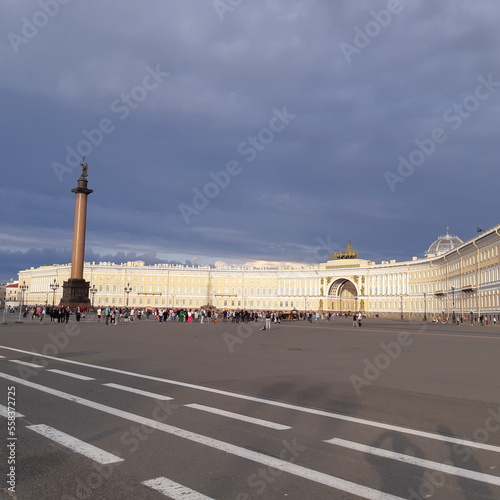 view of the palace square