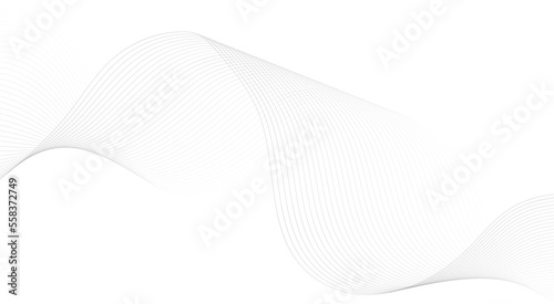 Abstract background with parallel lines. Futuristic technological background. Creates the effect of an optical illusion.