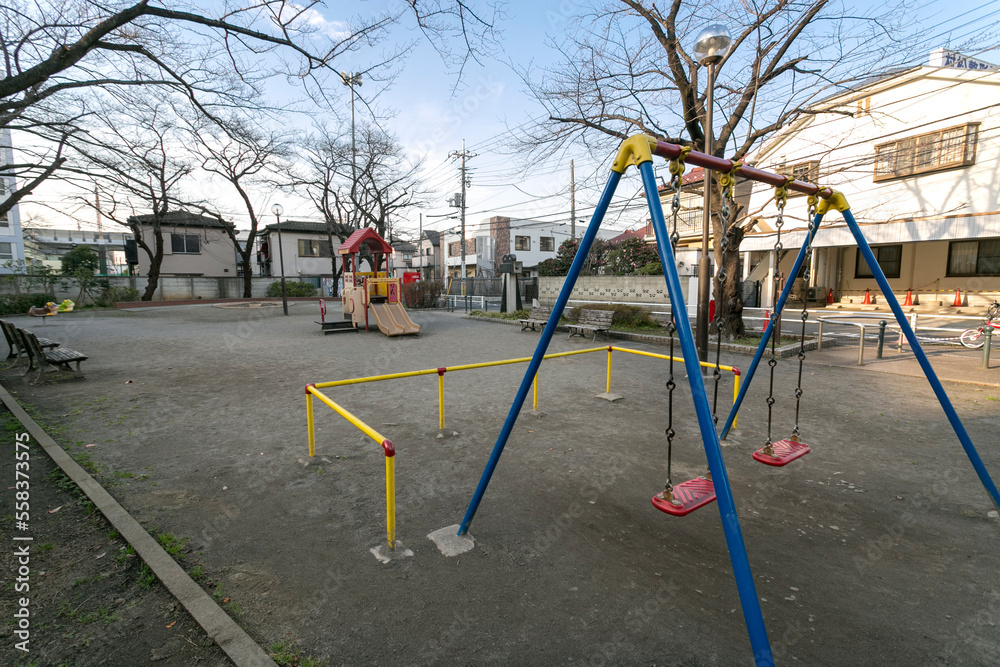 多摩川五丁目児童遊園（東京都調布市多摩川５丁目）