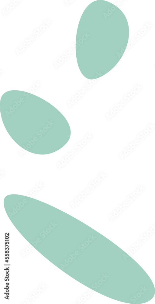 Abstract shape design element Abstract shape design element