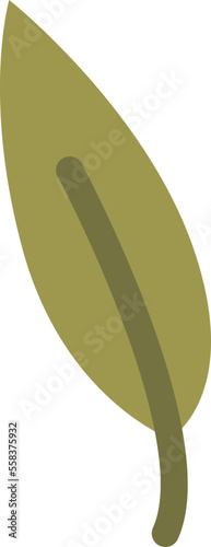 Leaf flat icon Decor for birdhouse