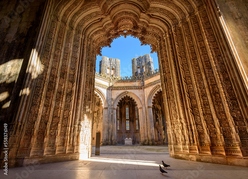 small chapels of Batalha monastery,Portugal photo