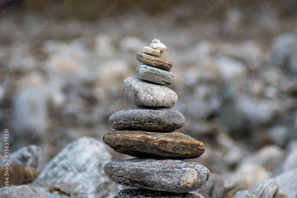 River bed piled up together which displays the strength of foundation River bed piled up together which displays the strength of foundation