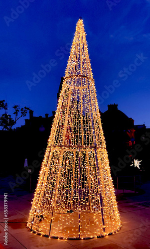 Christmas lights spectacle