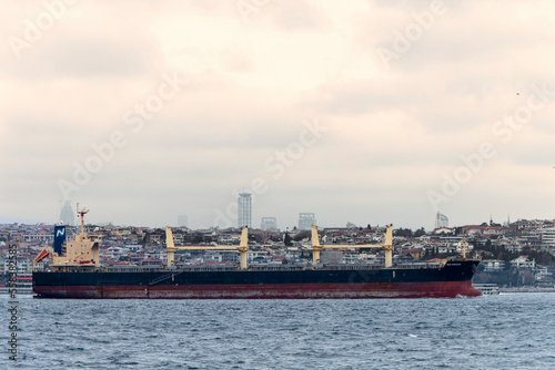 Transportation Ship in Istanbul Water