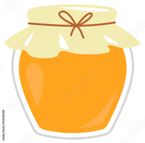 Honey flat icon Allergen food