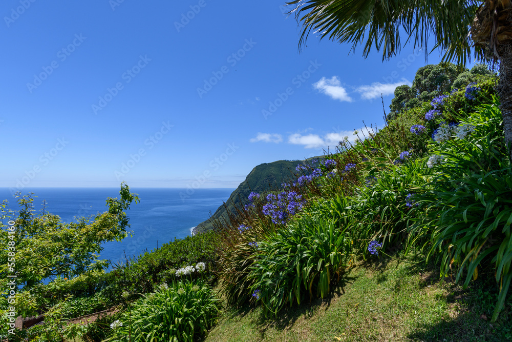 East coast of Sao Miguel, Azores / The east coast of Sao Miguel island, Azores, Portugal. East coast of Sao Miguel, Azores / The east coast of Sao Miguel island, Azores, Portugal.