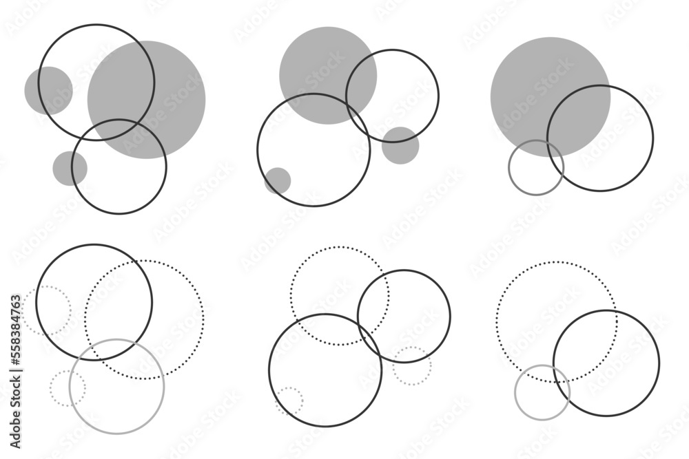 Round Circle Geometric Graphic Label Logo Icon Minimalist Monochrome Round Symbol Poster Print Element Template Design Collection Round Circle Geometric Graphic Label Logo Icon Minimalist Monochrome Round Symbol Poster Print Element Template Design Collection