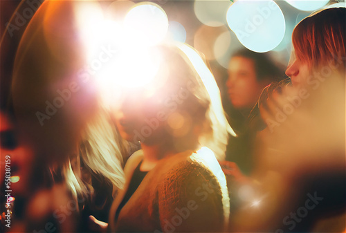 Blurry image of a wedding p...