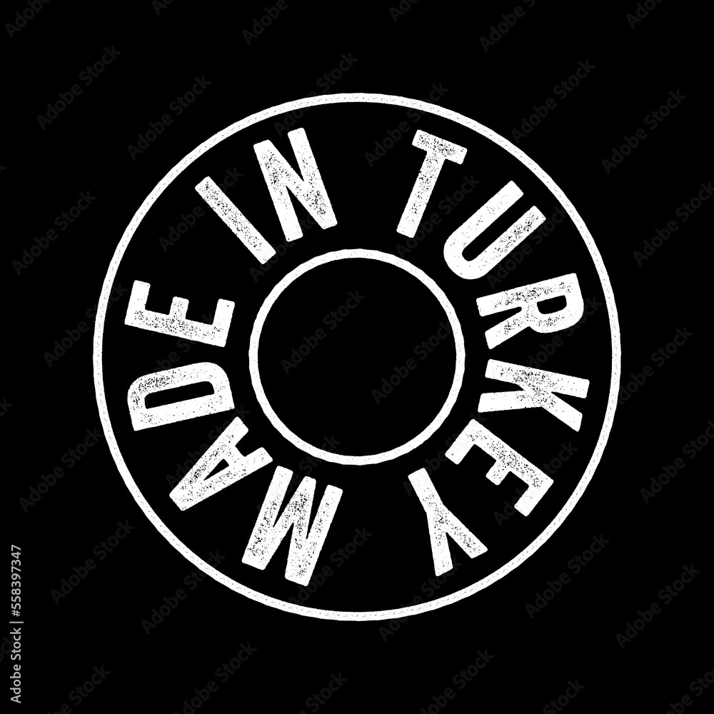 Made in Turkey text emblem stamp, concept background Made in Turkey text emblem stamp, concept background