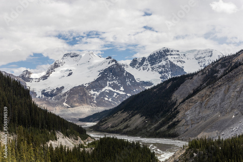 Columbia Icefield Mountains