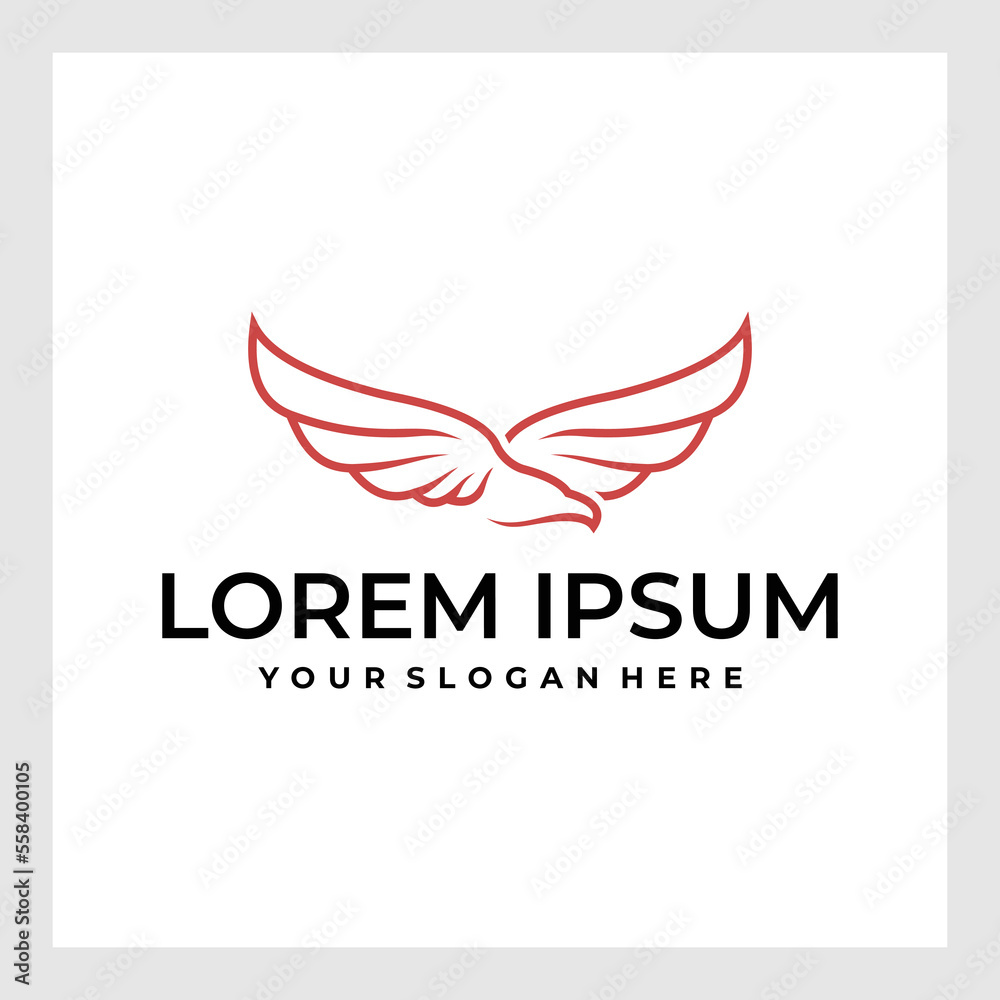 Bird Logo Design.Abstract Simple Bird with minimalist style logo for your business Bird Logo Design.Abstract Simple Bird with minimalist style logo for your business