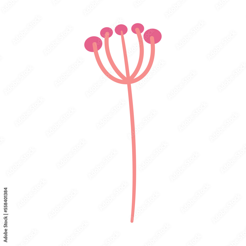pink berries branch pink berries branch