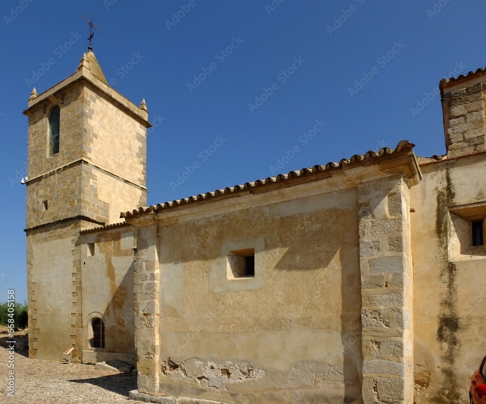 Saint Martin church in Medellin, Extremadura - Spain 