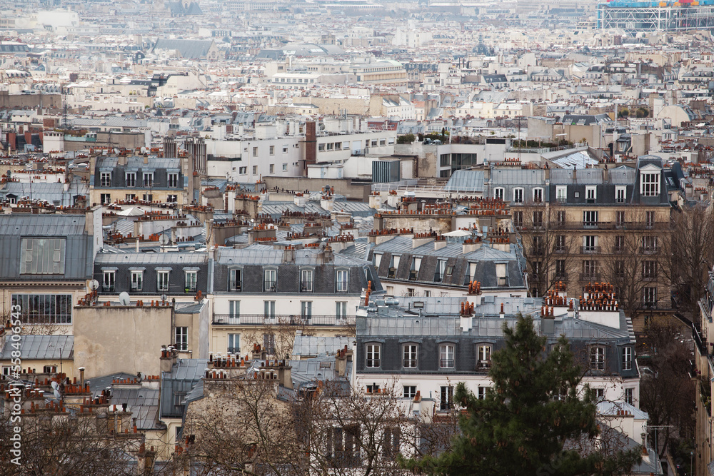 rooftops of paris