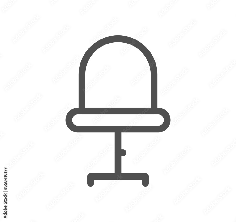 Furniture and household related icon outline and linear vector. Furniture and household related icon outline and linear vector.
