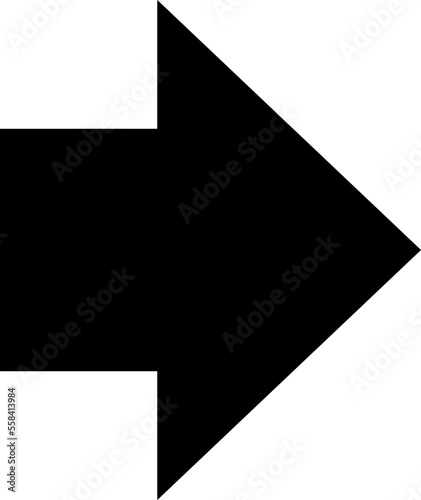 Black vector arrows isolated on white. Arrow vector icon. Arrows vector illustration.