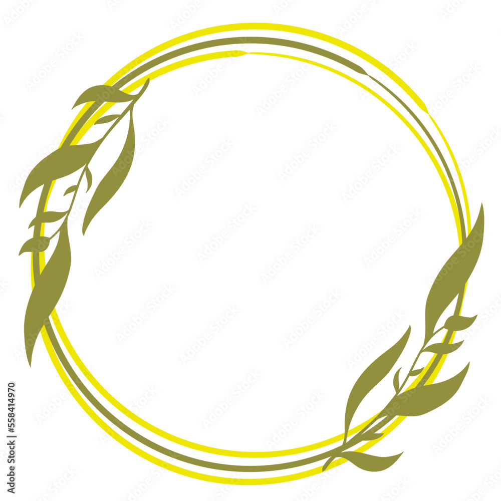 wreath circle frame wreath circle frame