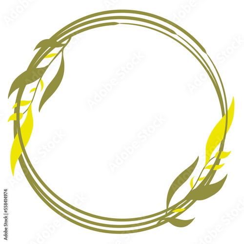 wreath circle frame