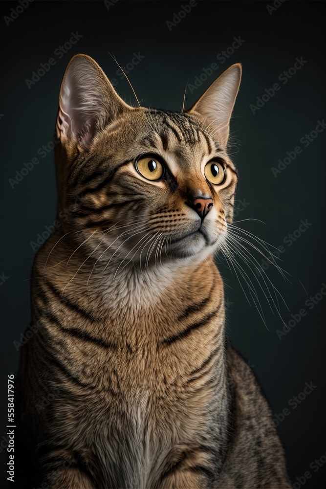 portrait of a cat portrait of a cat
