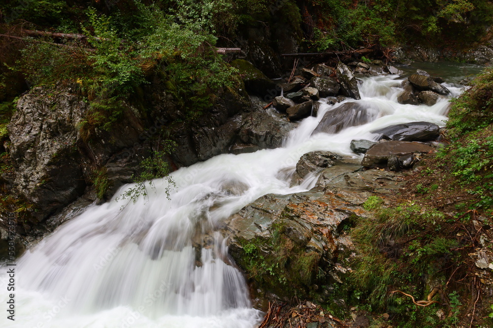 The gorges of Fier are very narrow and deep gorges in Haute-Savoie just next to Annecy