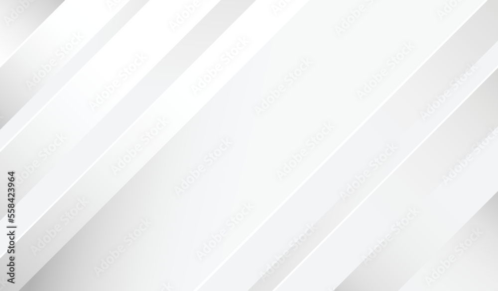 abstract white line geometry and gray shadow on white background illustration vector. abstract white line geometry and gray shadow on white background illustration vector.
