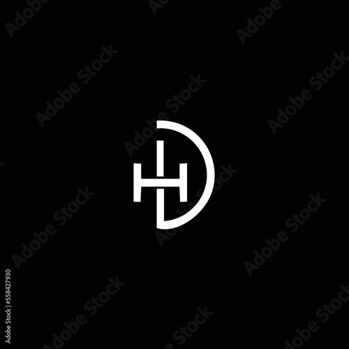 HD HD Logo Design, Creative Minimal Letter HD HD Monogram