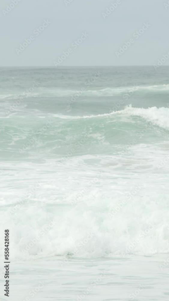 Wild Atlantic ocean coast at Adraga Beach in Portugal - travel photography Wild Atlantic ocean coast at Adraga Beach in Portugal - travel photography