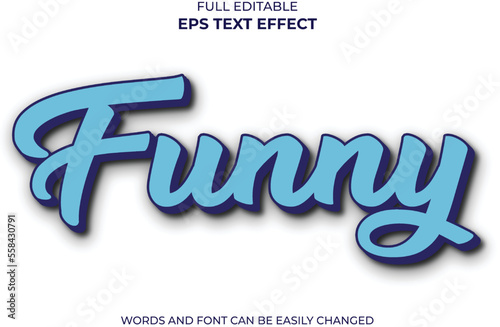 Funny 3d editable text effect