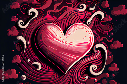 valentine s day illustration
