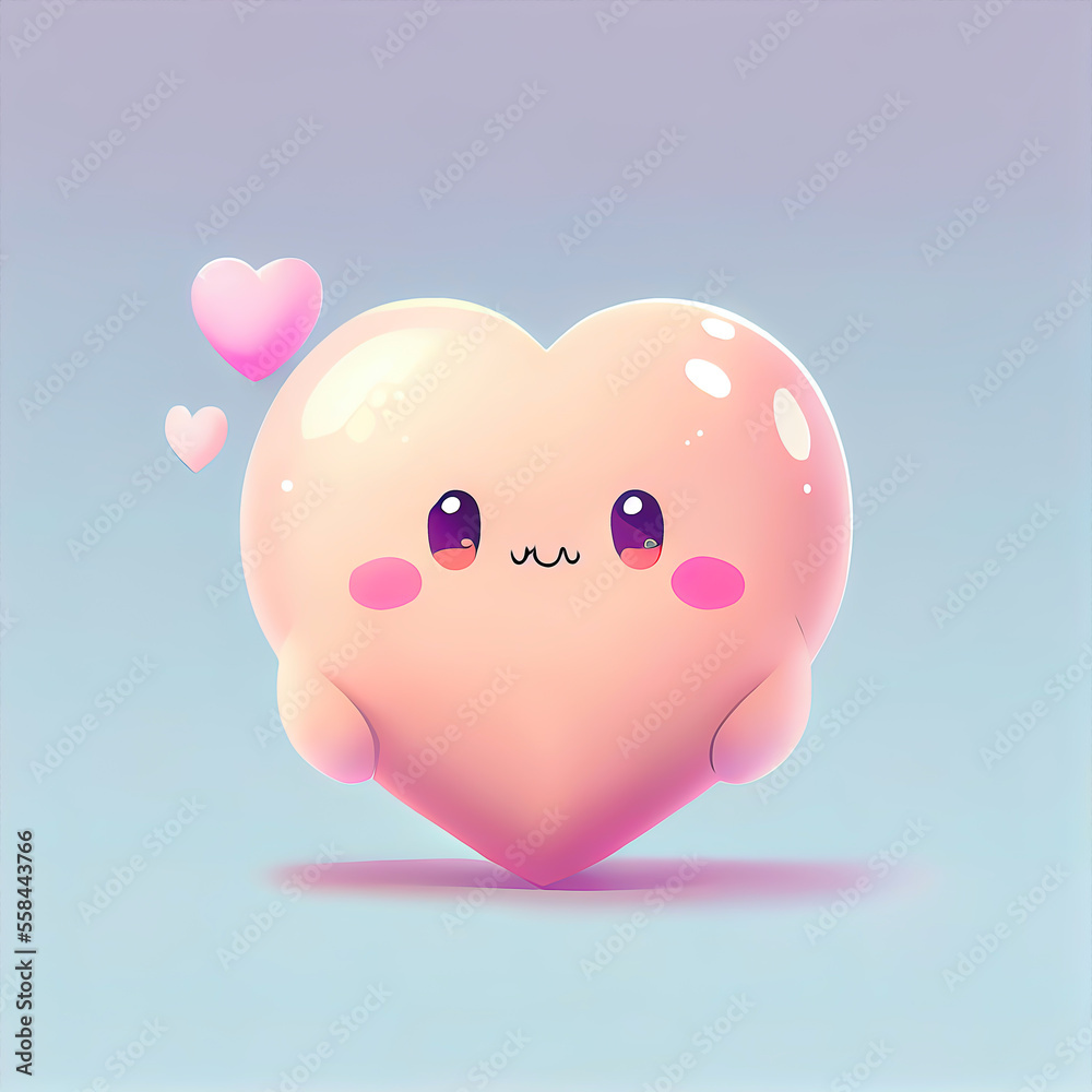 pink heart with lots of hearts around it pink heart with lots of hearts around it