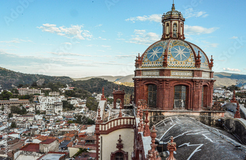 Detalle del Templo de Santa Prisca de Taxco de Alarcón photo