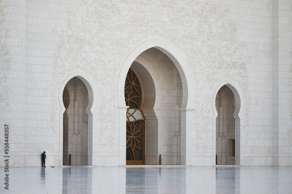 Fototapeta premium Grand Mosque of Abu Dhabi