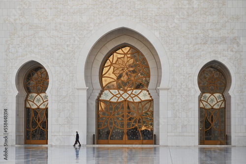 Grand mosque of Abu Dhabi
