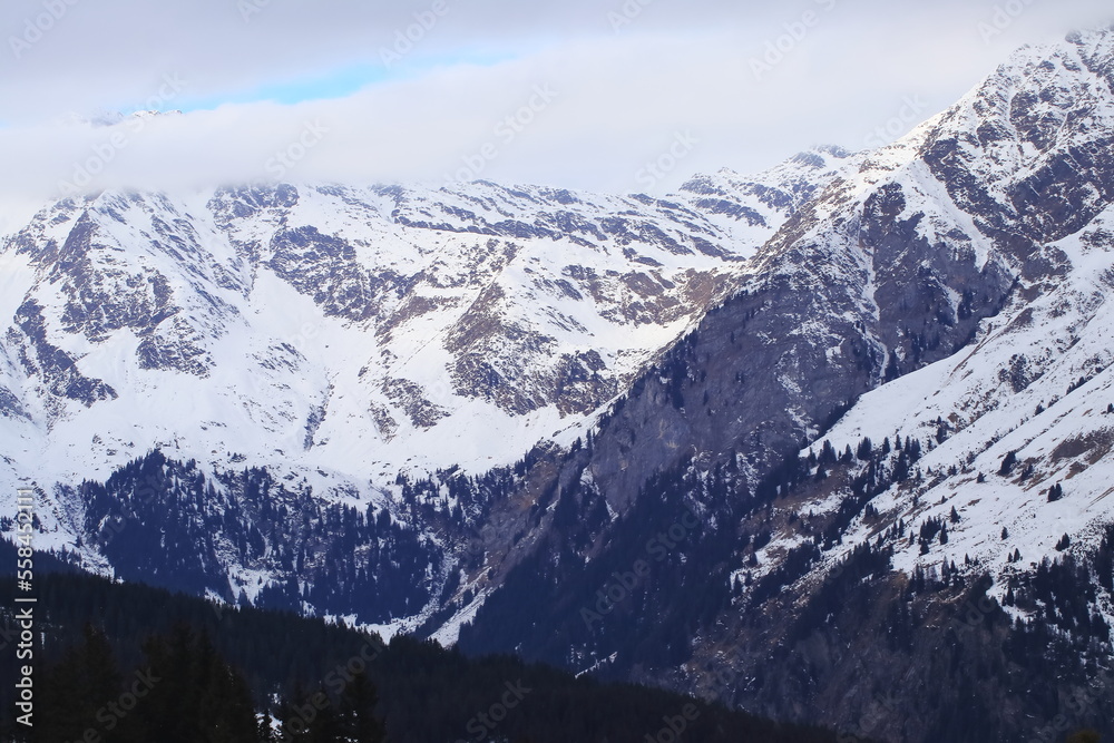 Clouds on the Rinneralm Valley