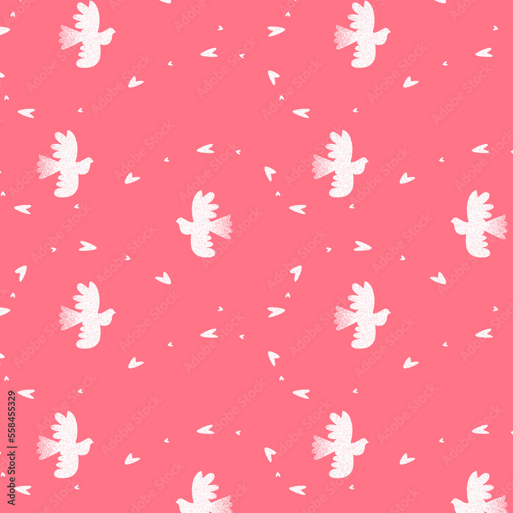 love birds pattern