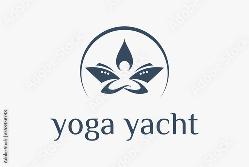 yoga logo simple