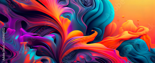 colorful abstract wallpaper © Fernando