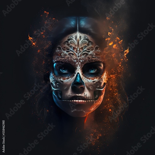 Sugar Skull Mexican 