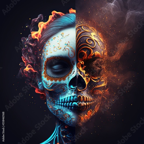 Sugar Skull Mexican 