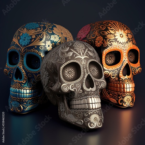 Sugar Skull Mexican 