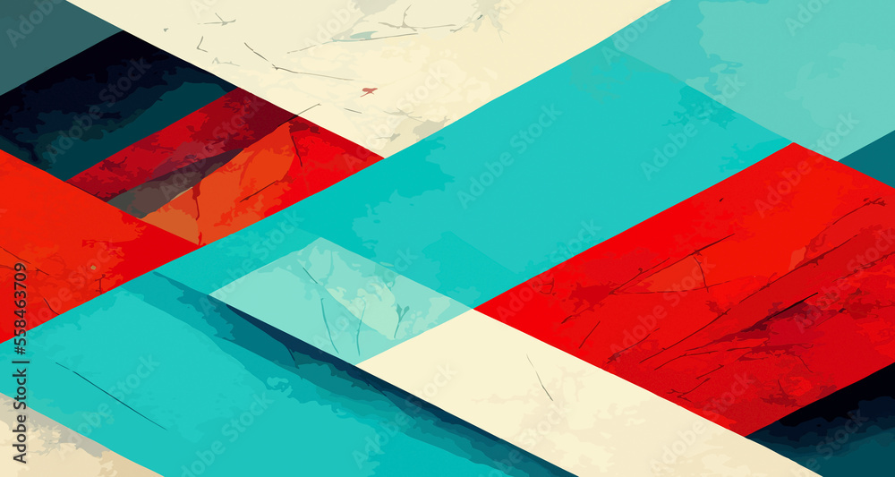 Fototapeta premium abstract geometric background. colorful geometric illustration.