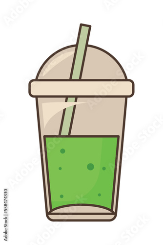 green tea smoothie © Jeronimo Ramos