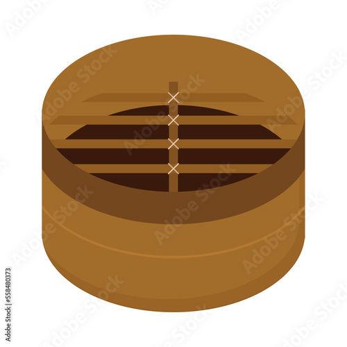 bamboo steamer icon