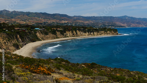 Point Dume, a promontory on the coast of Malibu, California that extends in to the Pacific Ocean with great wildlife