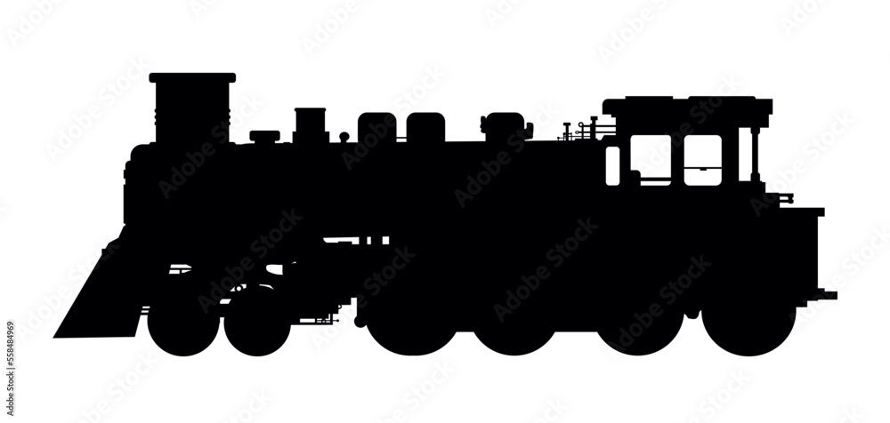  locomotive silhouette