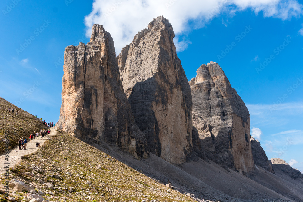 Three peaks of Lavaredo