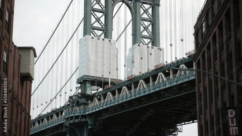 The Manhattan Bridge During Daytime The Manhattan Bridge During Daytime