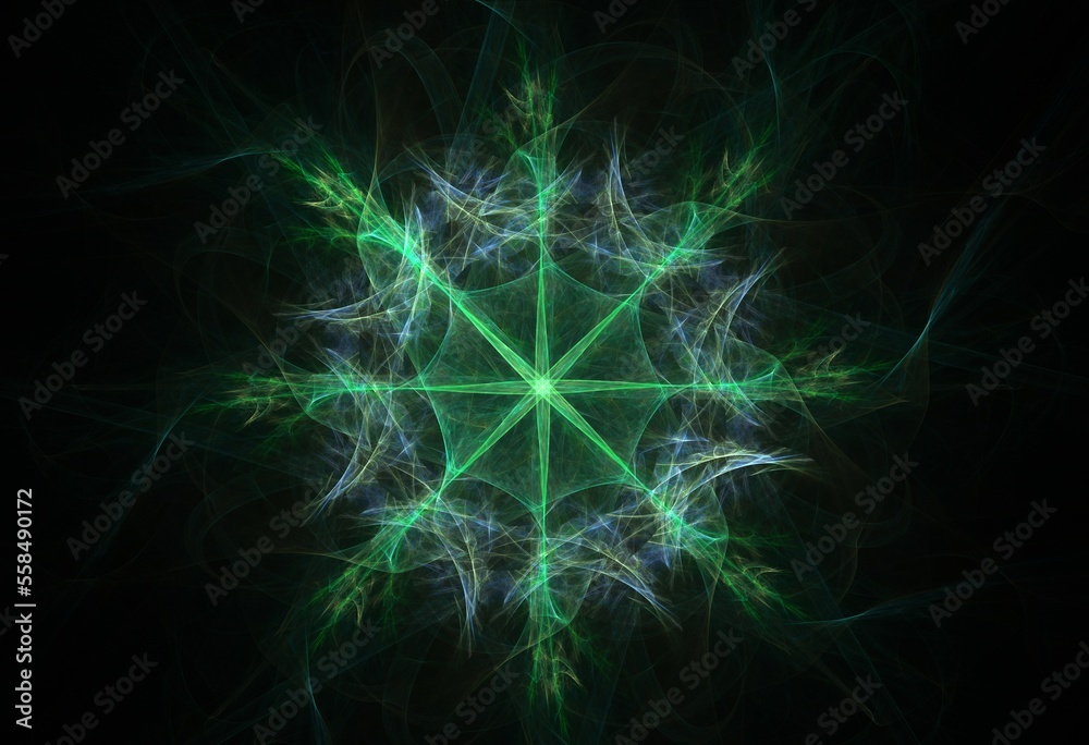 fractal radial pattern on the subject of science, technology and design fractal radial pattern on the subject of science, technology and design