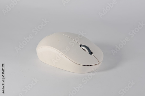 computer mouse on white background